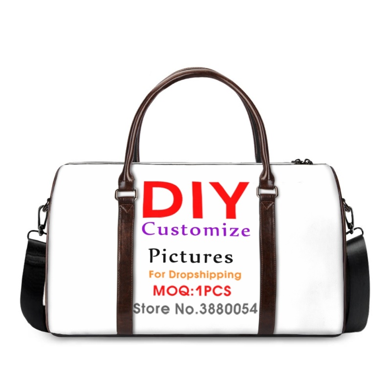 Luxury Bags No Logo - Noisydesigns 3D Custom Men Women's Travel