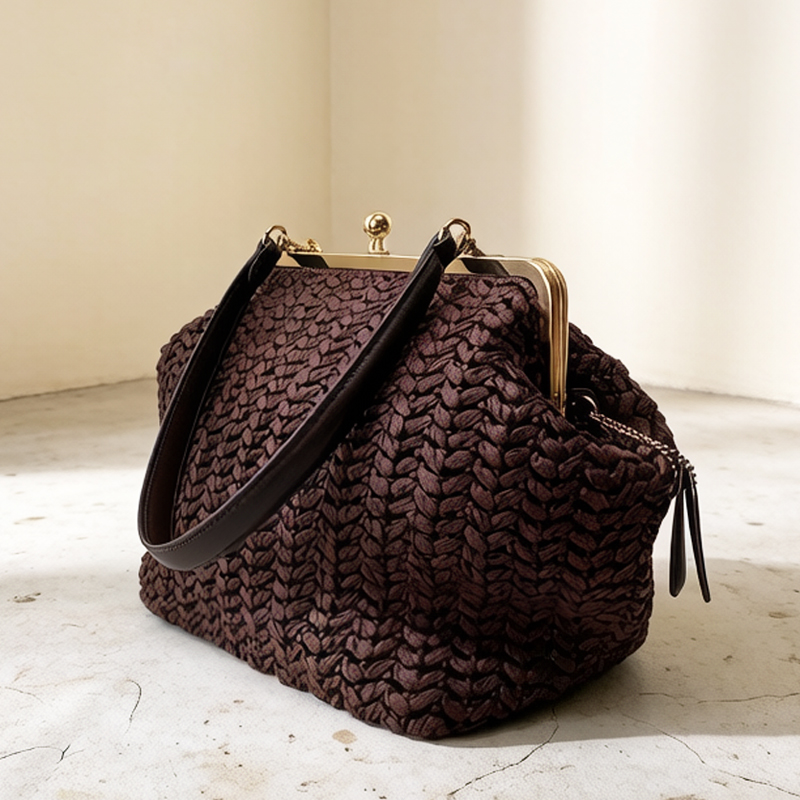 Hand-Woven Kisslock Frame Shou - огляд і ціна Luxury Bags Of 2026