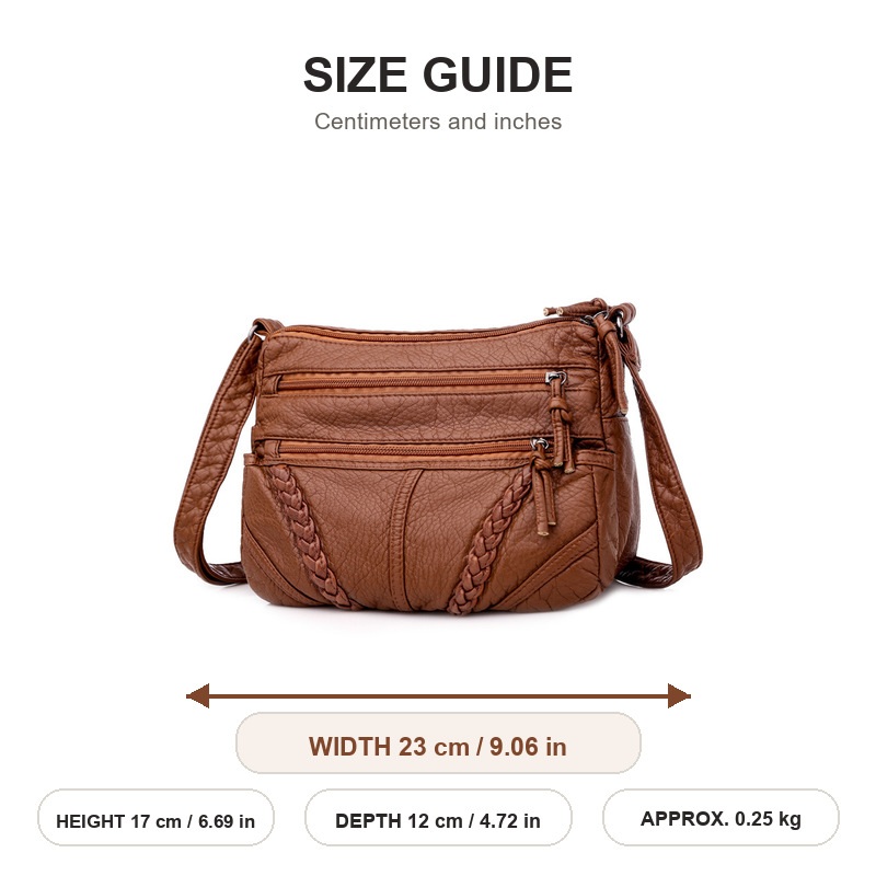 Women Soft PU Leather Crossbod - огляд і ціна Luxury Bags Without Logo