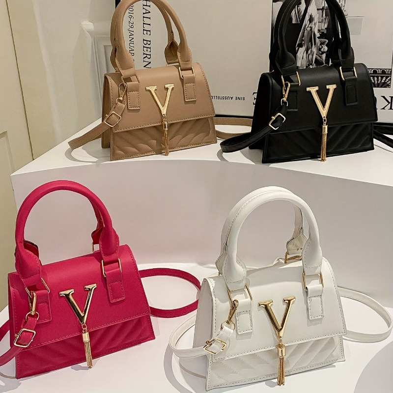 Fashion Quilted Top-Handle Bag - огляд і ціна Luxury Bags Without Logo