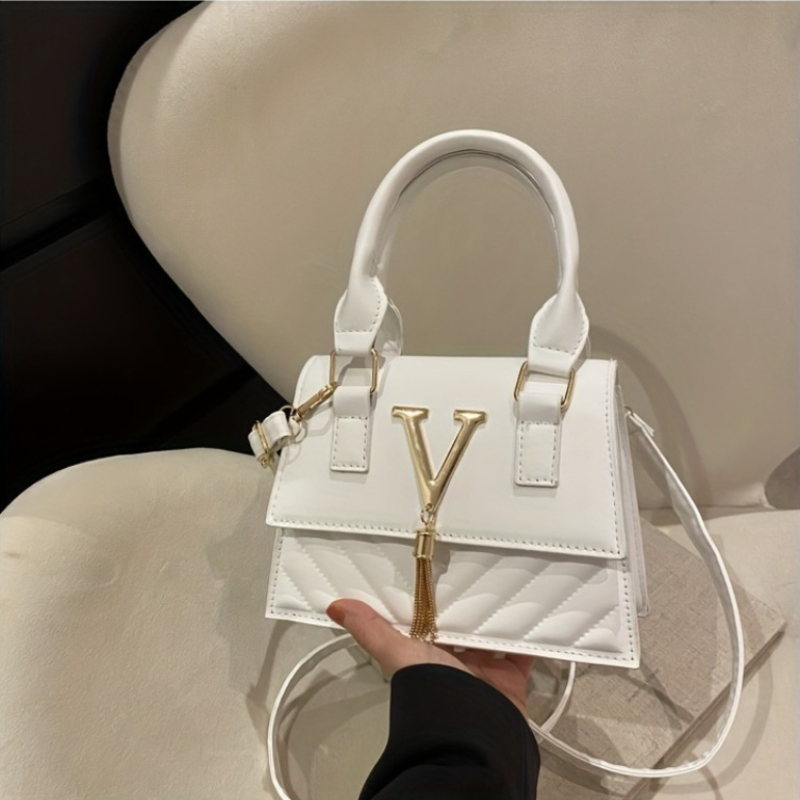 Fashion Quilted Top-Handle Bag - огляд і ціна Luxury Bags Without Logo