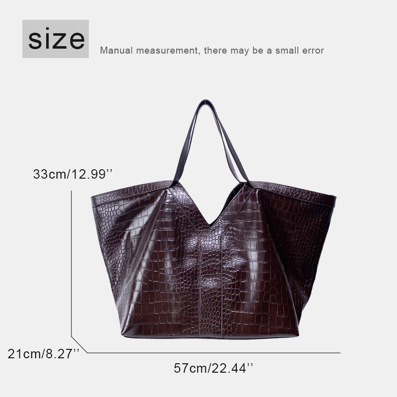 Oversized Crocodile Pattern To - огляд і ціна Luxury Bags Of 2026