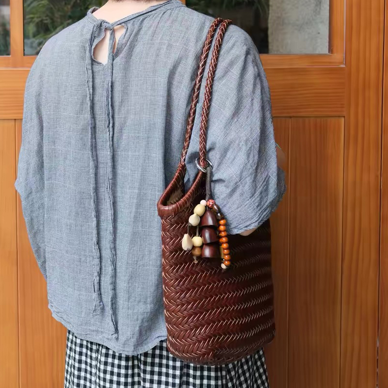 Handwoven LeatherTote Bags For - огляд і ціна Luxury Bags Of 2026