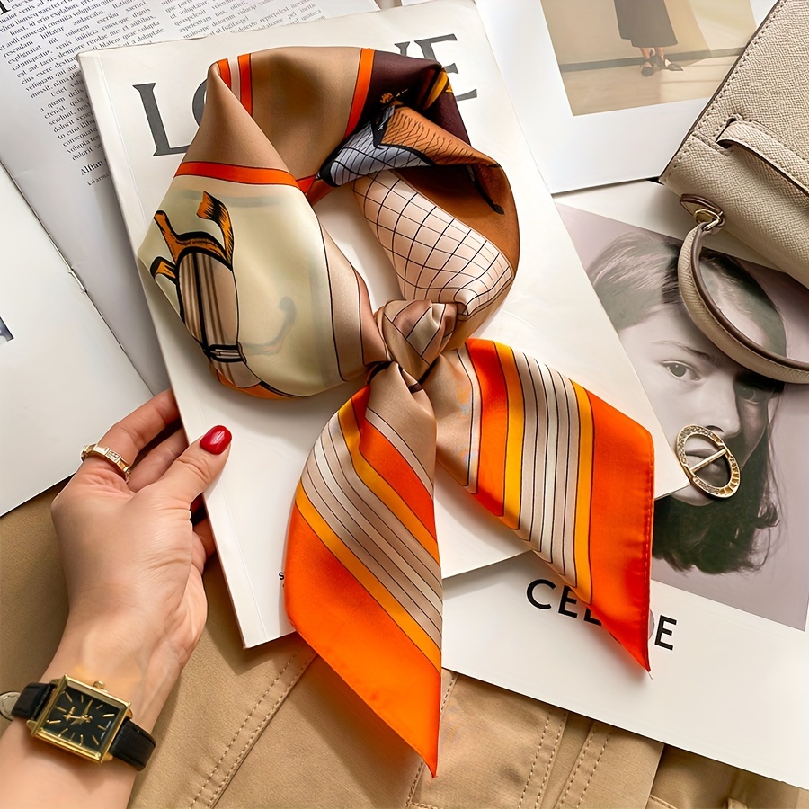 Luxury Horse Pattern Silk Squa - огляд і ціна Luxury Bags Office