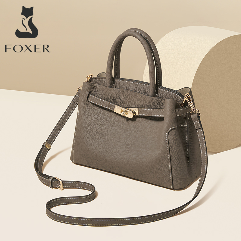 FOXER Genuine Leather Women's  - огляд і ціна Luxury Bags For Women Sale
