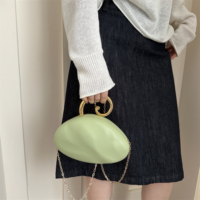 Luxury Curved Pebble Shape Min - огляд і ціна Luxury Bags Cute