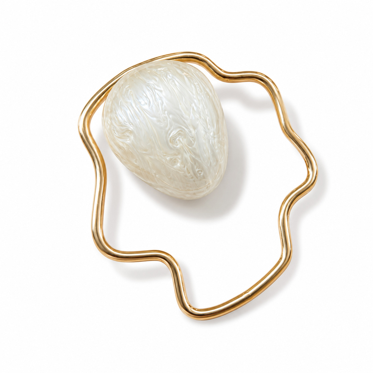 Women mini Acrylic Egg Bag Cut - огляд і ціна Luxury Bags Mini