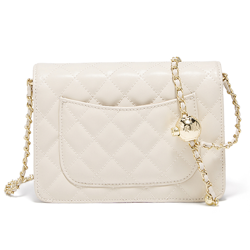 FOXER 2026 Women White Quilted - огляд і ціна Luxury Bags White