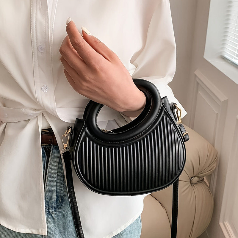 Chic Stripe Design Crossbody B - огляд і ціна Luxury Bags Without Logo