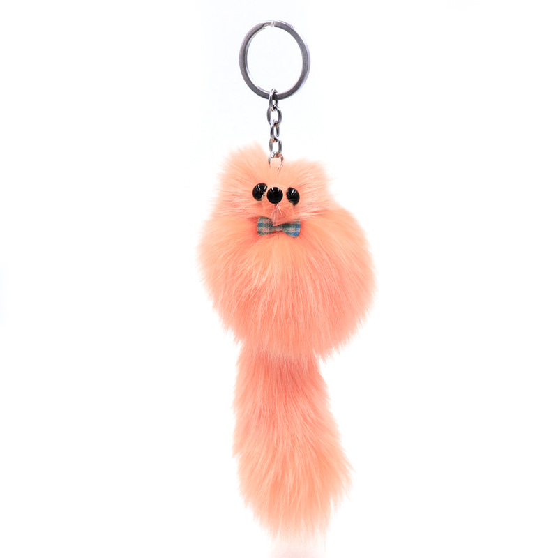 17CM Fluffy Natural Fox Fur Ke - огляд і ціна Luxury Bags White