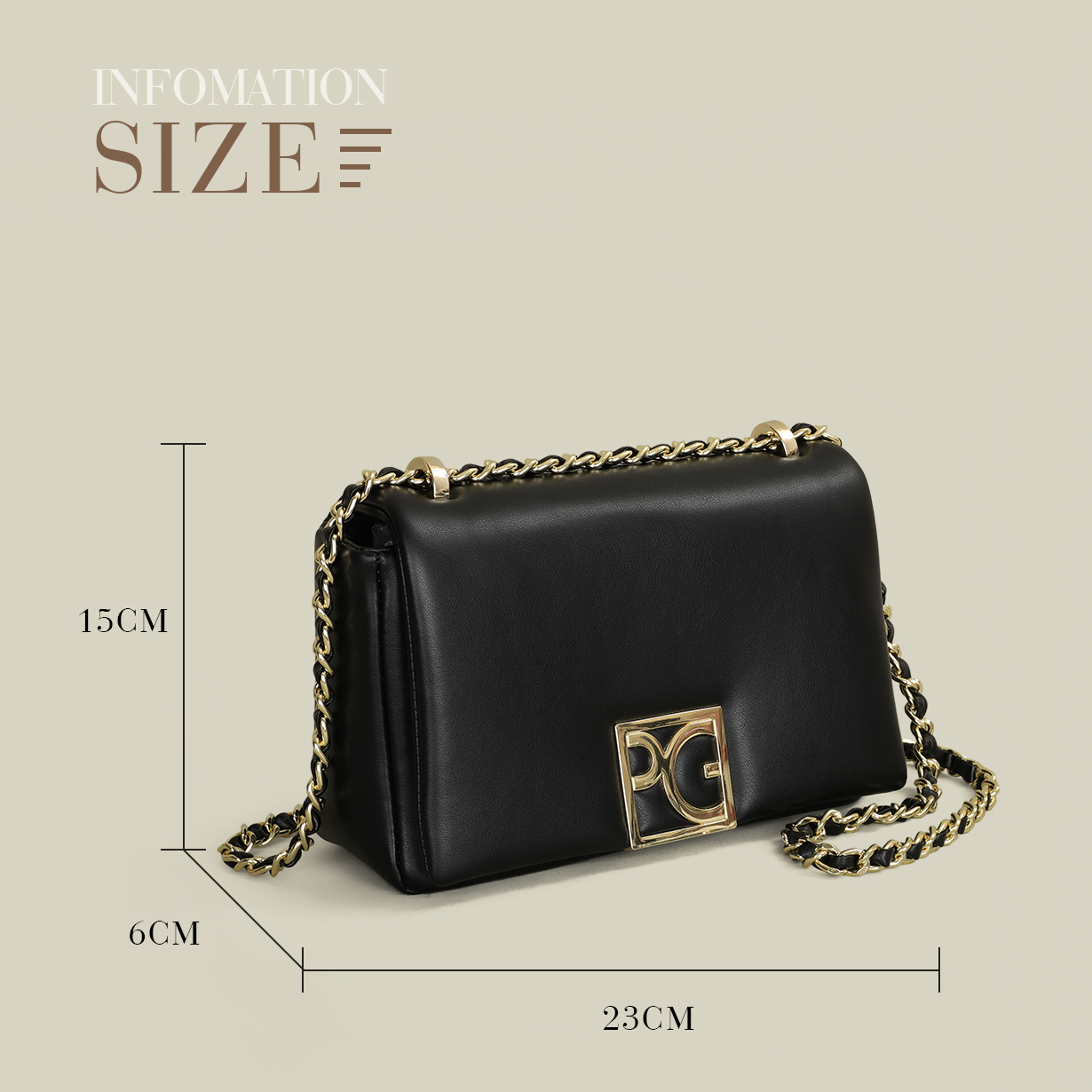 PG Women's Bag Luxury Casual B - огляд і ціна Luxury Bags Office