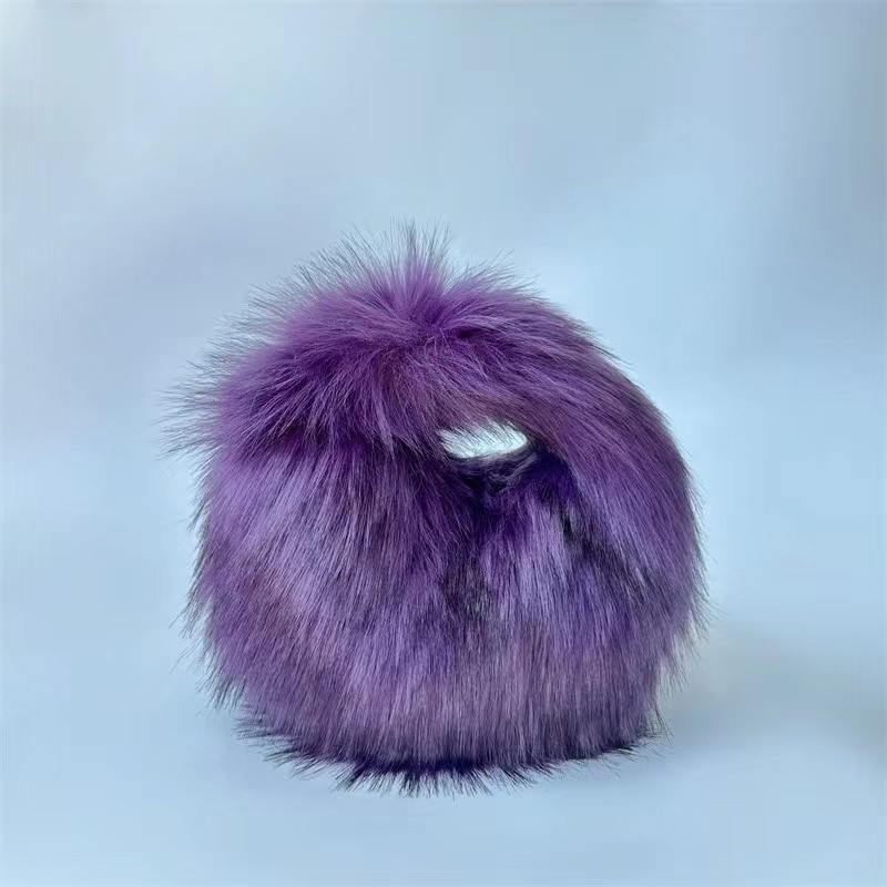 Fur Women's Small Half Moon Ba - огляд і ціна Luxury Bags Cute