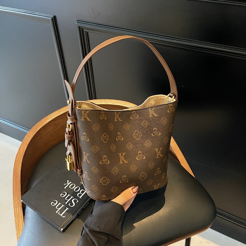 New retro fashion printed buck - огляд і ціна Luxury Bags Sale