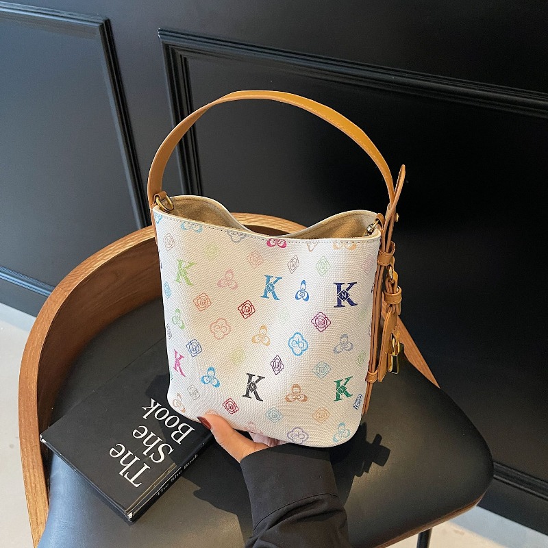 New retro fashion printed buck - огляд і ціна Luxury Bags Sale