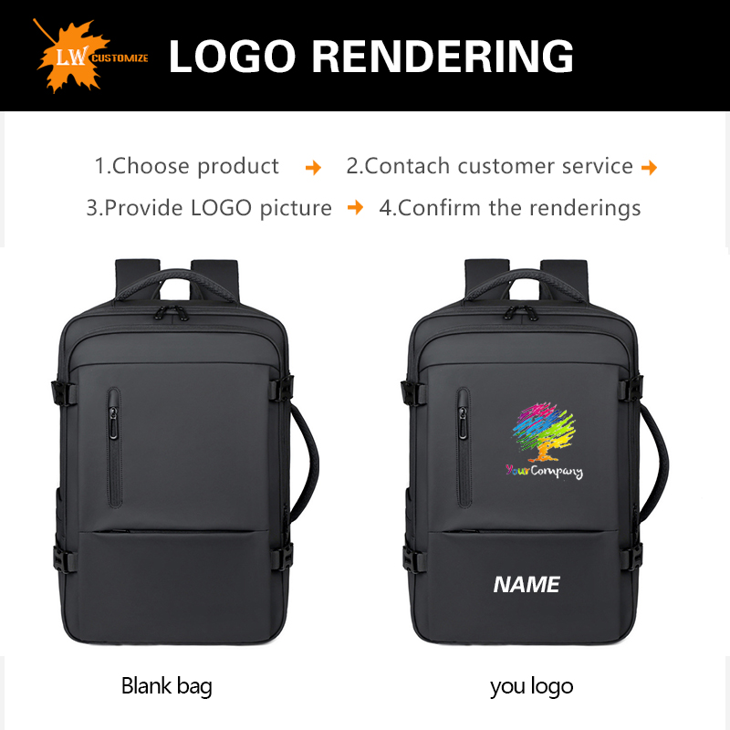 Large Capacity Backpack Custom - огляд і ціна Luxury Bags No Logo